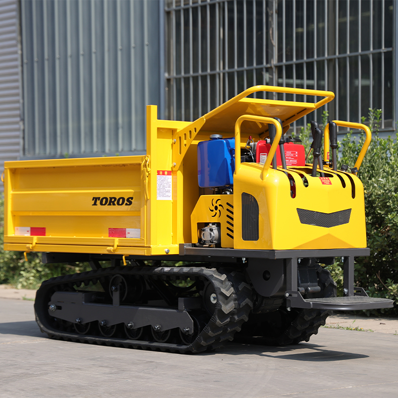 Farming Equipment For Agriculture - Mini Small Agricultural Crawler Transporter 1