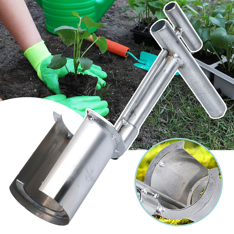Seed Planter - Portable Hand Held Open End Seedling