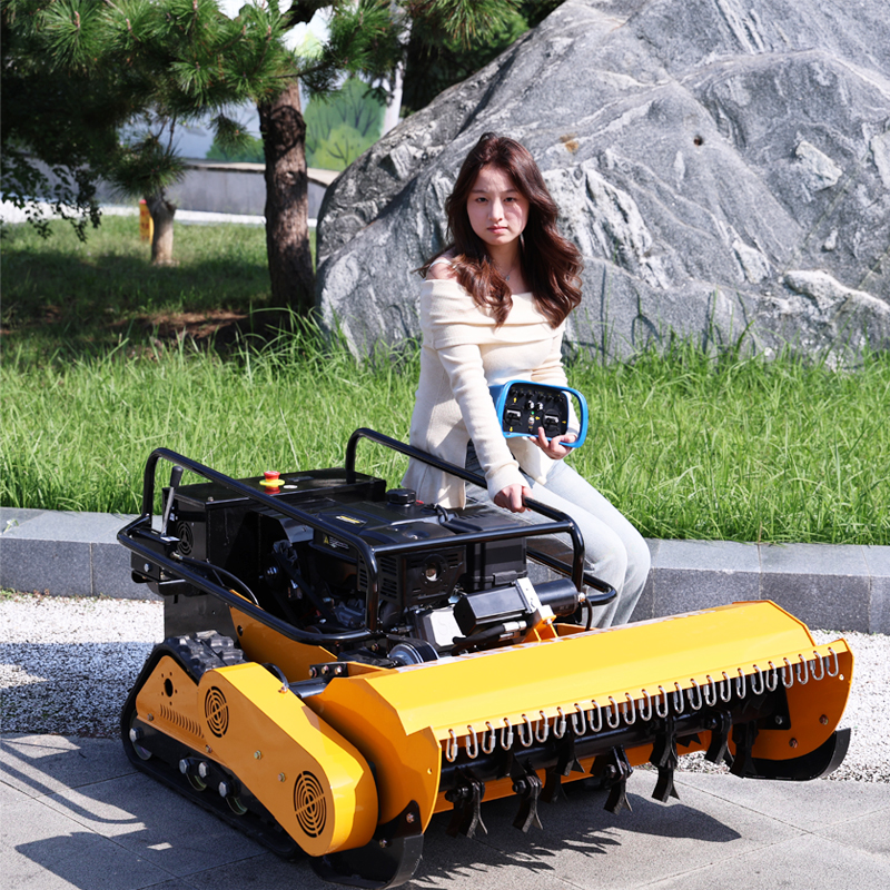 Agriculture Farming Robot - Customized Remote Control Tank Robot Flail
