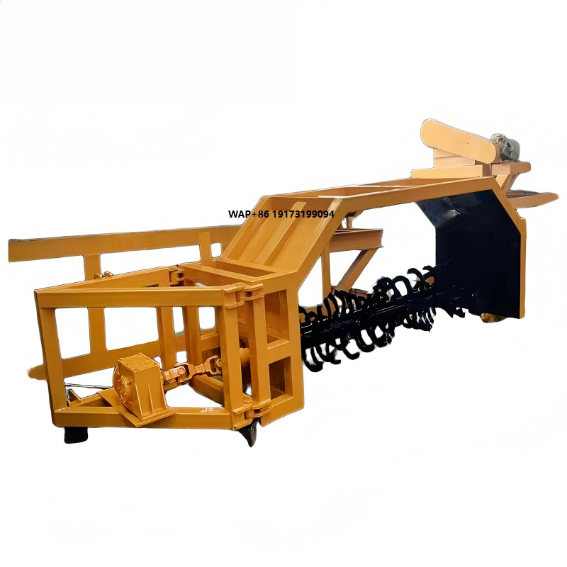 Tractor-Pulled Compost Turner  - Compost Turner Machine ulasan dan harga