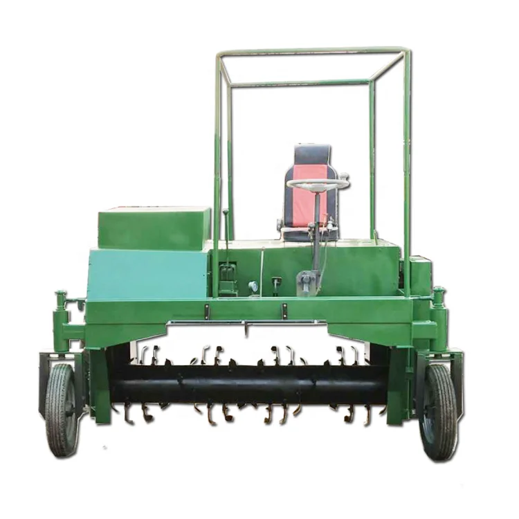 Wheeled Mobile Fertilizer Orga - Compost Turner Machine ulasan dan harga