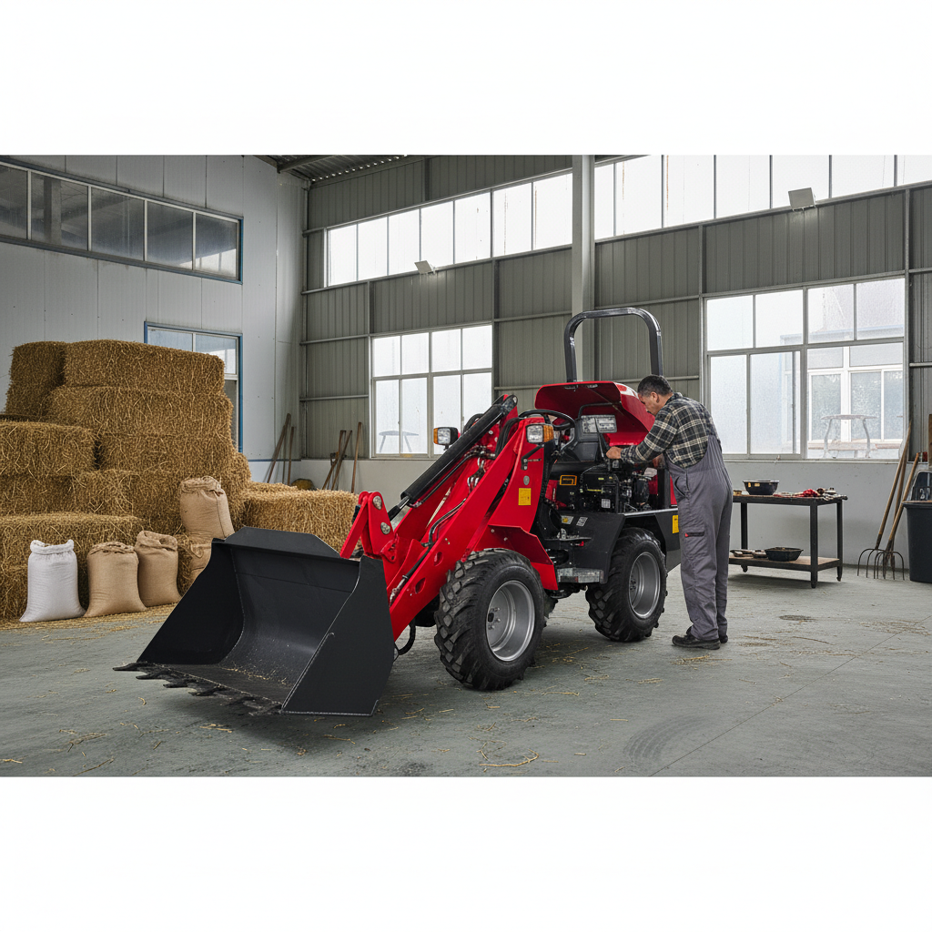 2Ton Telescopic Arm Loader wit - Farming Agriculture Equipment ulasan dan harga