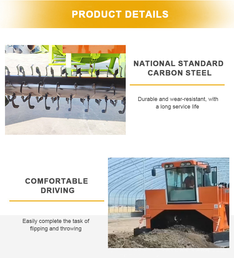 Large Capacity Agriculture Mob - Compost Turner Machine ulasan dan harga