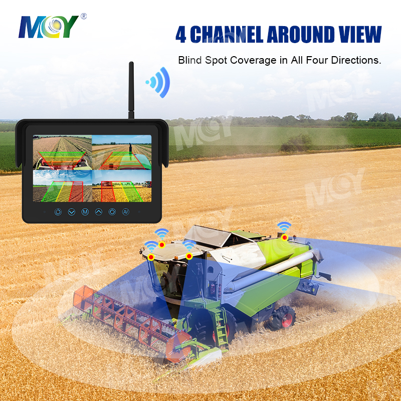MCY 7inch Quad Split Wireless  - Agriculture Farming Vehicles ulasan dan harga