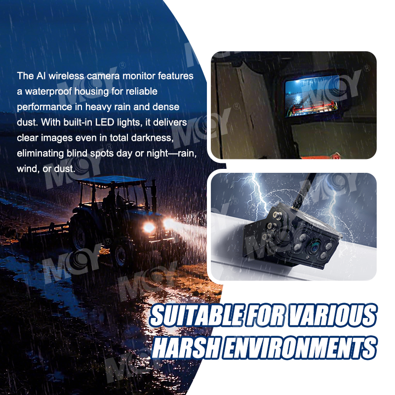 MCY 7inch Quad Split Wireless  - Agriculture Farming Vehicles ulasan dan harga