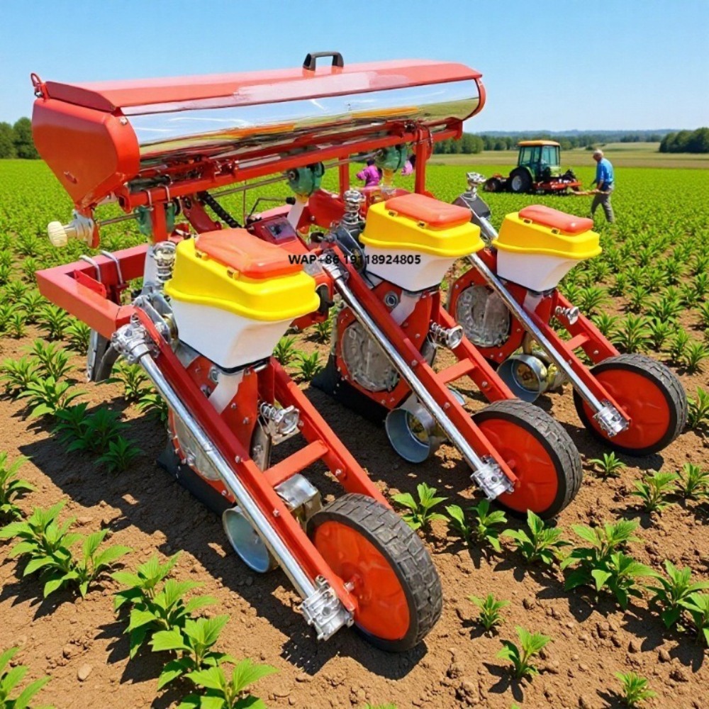 Agricultural Tractor Mounted 3 - Seed Planter ulasan dan harga