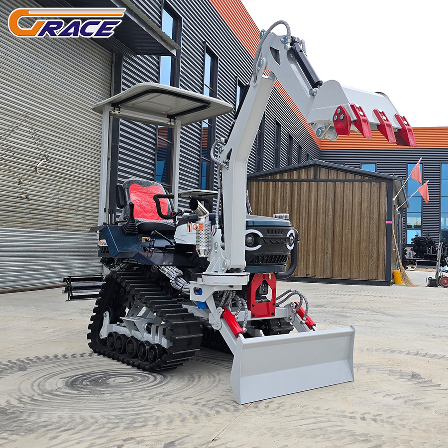 30HP Diesel Rubber Track Crawl - Farming Agriculture Equipment ulasan dan harga