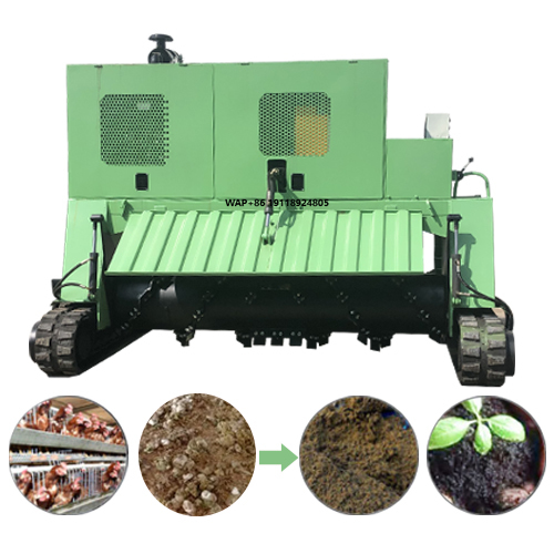 Farm Machinery Tractors Fully  - Compost Turner Machine ulasan dan harga