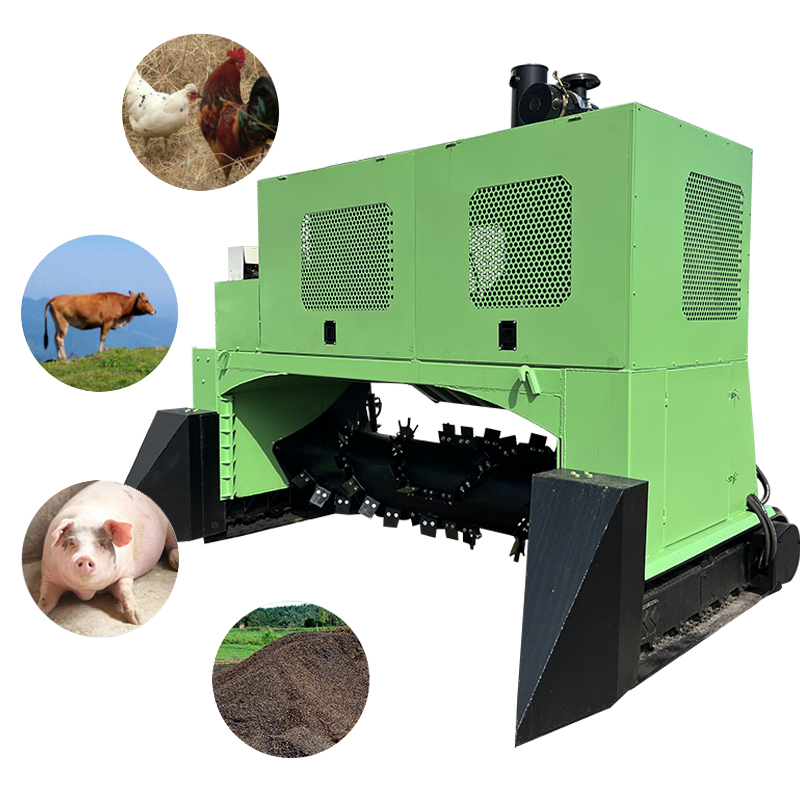 Farm Machinery Tractors Fully  - Compost Turner Machine ulasan dan harga