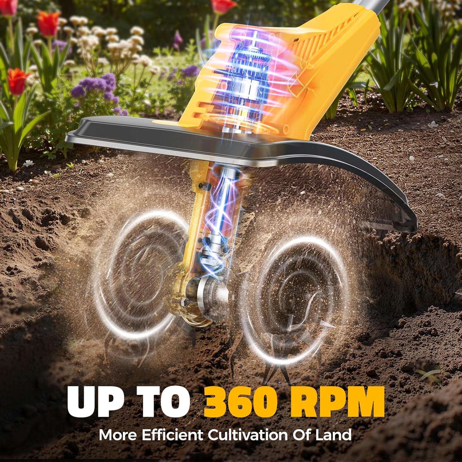 Cordless Tiller Cultivator Com - Farming Equipment For Agriculture ulasan dan harga