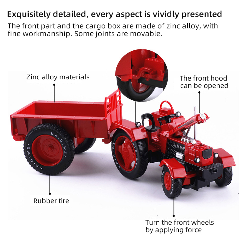 1/18 Vintage Farm Tractor Mode - Agriculture Farming Vehicles ulasan dan harga