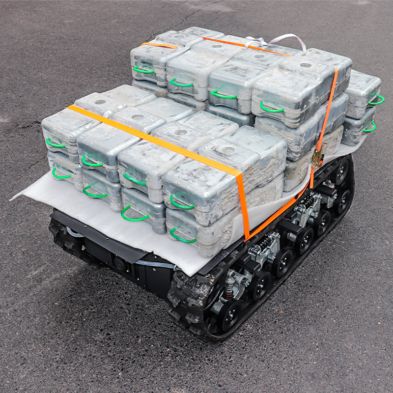 Electric Robotic Tank Tracks C - Agriculture Farming Robot ulasan dan harga