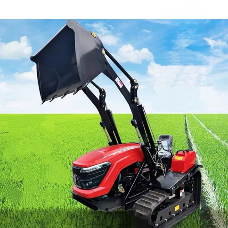 Customized 35HP Crawler Tracto - Farming Agriculture Equipment ulasan dan harga