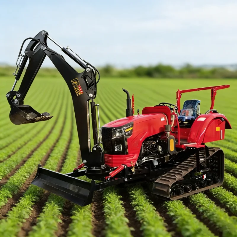 Customized Crawler Tractor 35H - Farming Agriculture Equipment ulasan dan harga