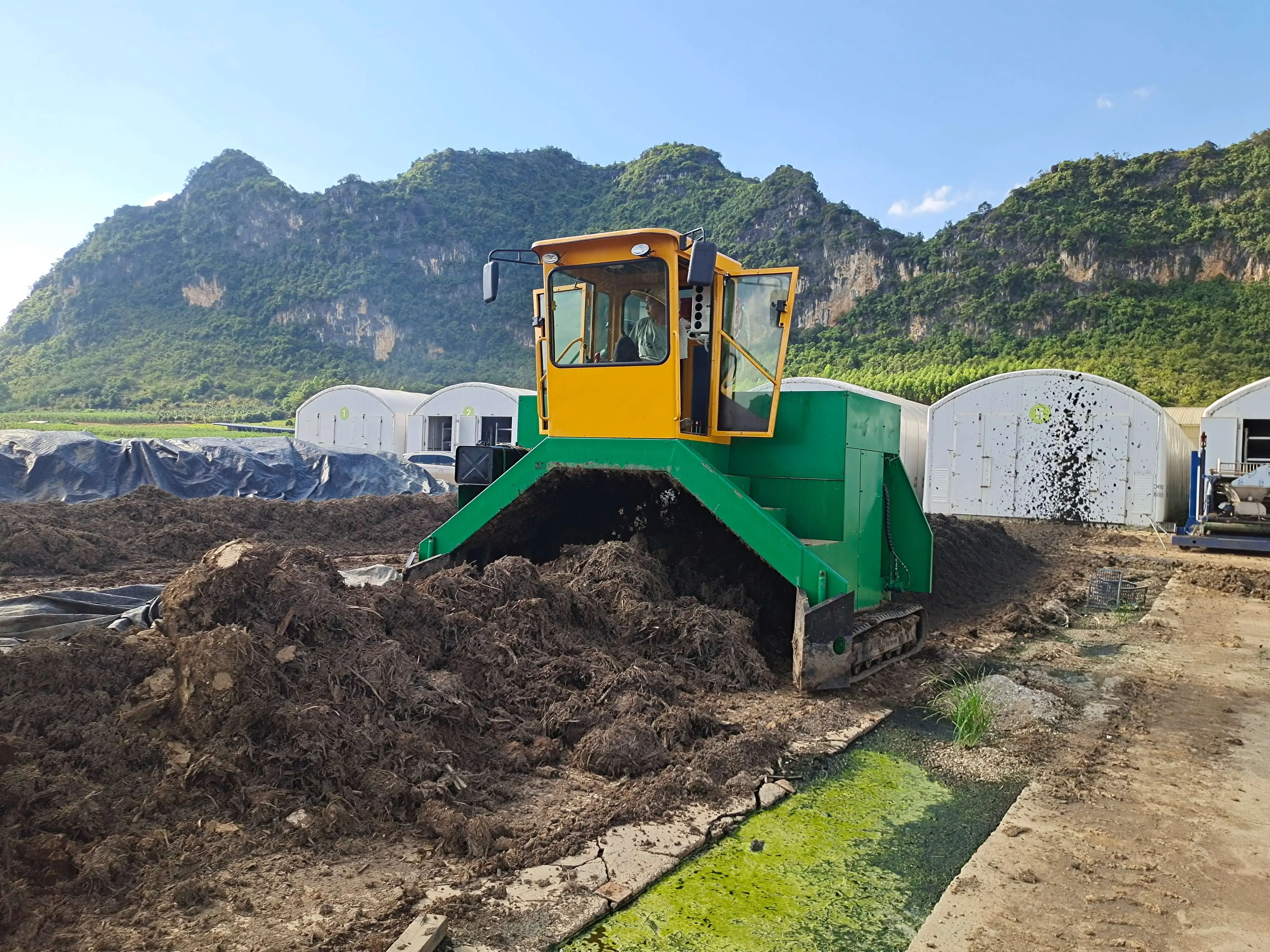 #Farm use organic fercilizer c - Compost Turner Machine ulasan dan harga