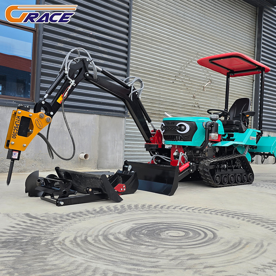 Customize Small Crawler Tracto - Agriculture Farming Vehicles ulasan dan harga