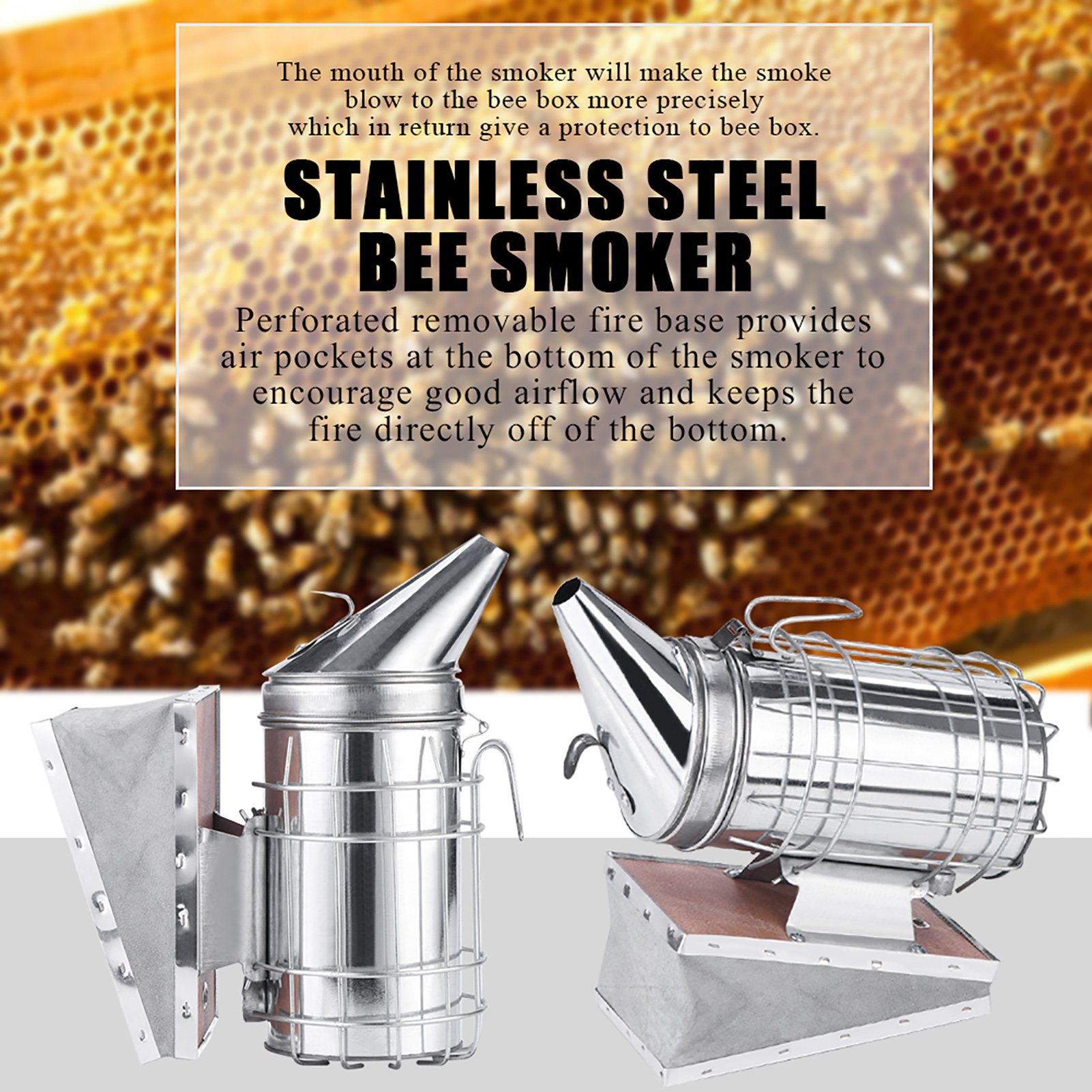 Bee Hive Smoker Bee Hive Smoke - Bee Smoker Tool ulasan dan harga