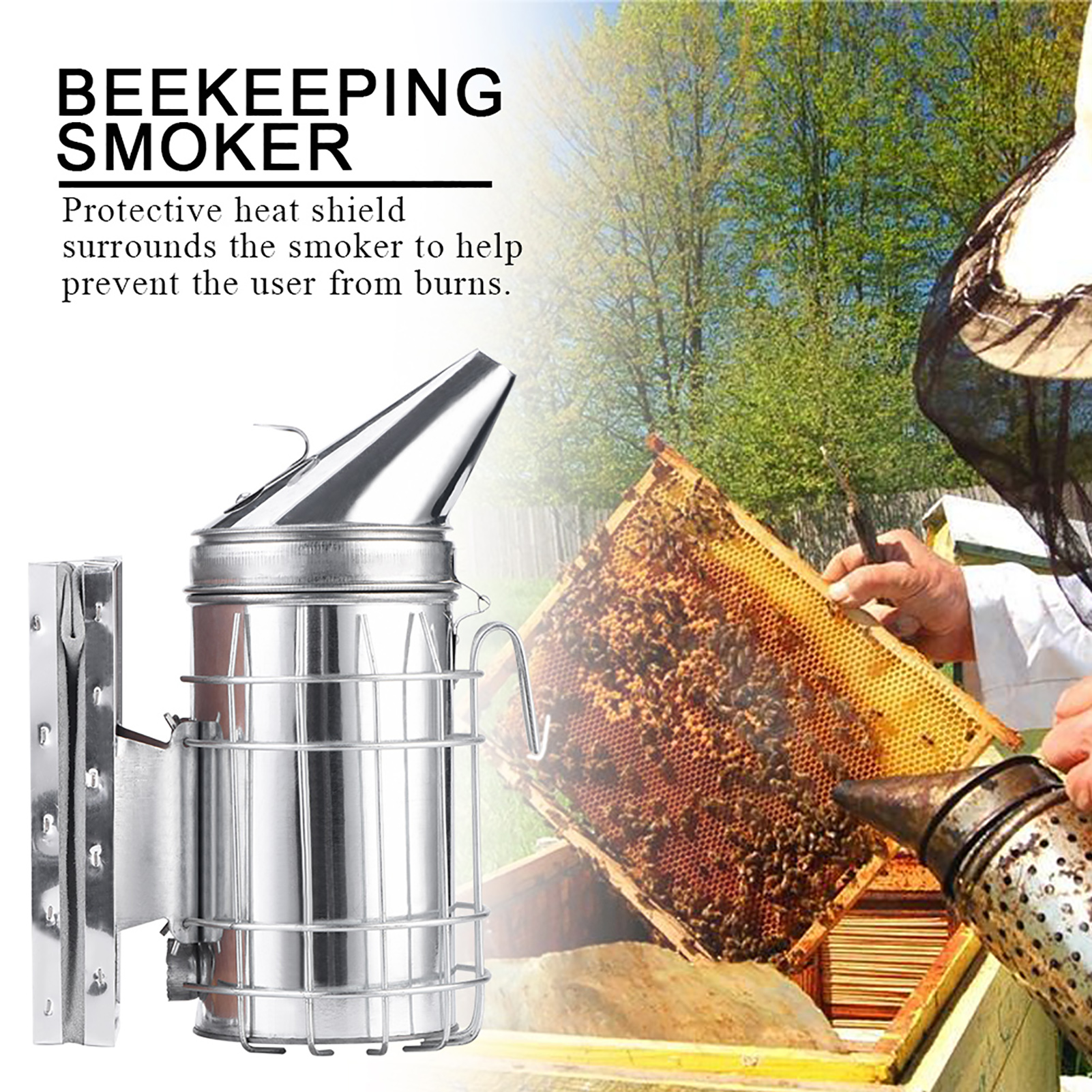 Bee Hive Smoker Bee Hive Smoke - Bee Smoker Tool ulasan dan harga
