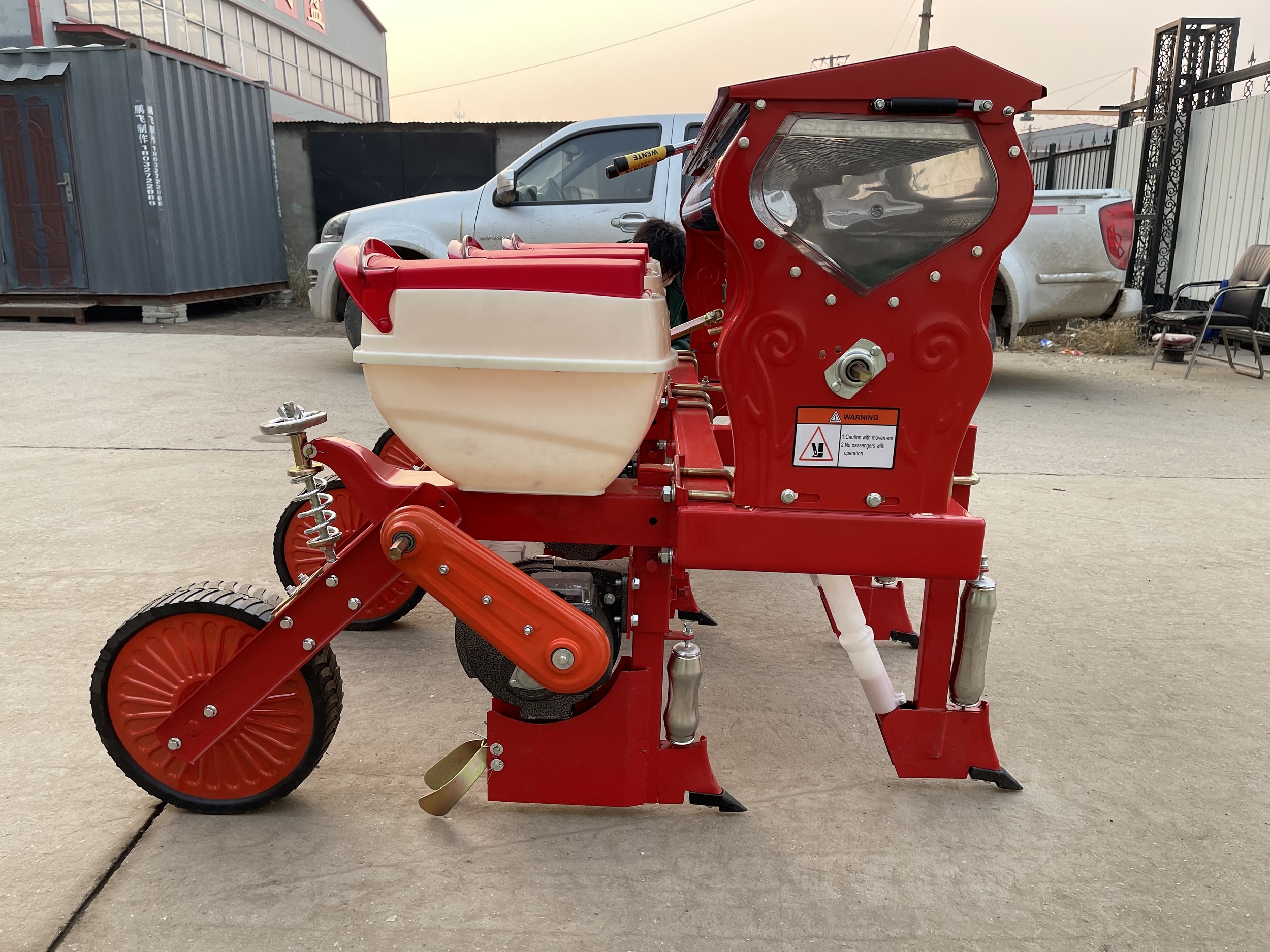 Mini 4 Row Farm Tractor Corn S - Seed Planter ulasan dan harga